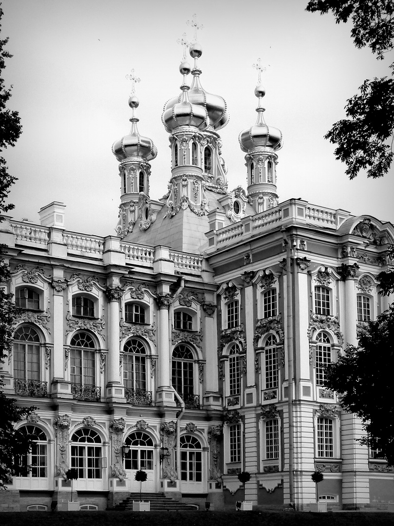 The  Catherine Palace In Puschkin