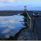 the causeway at dusk