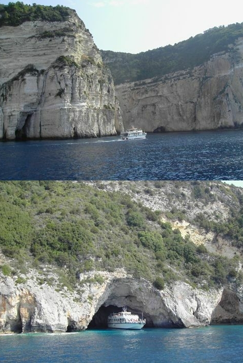 The caves from Paxos!!!
