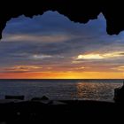 The Caves Hotel at sunset Negril