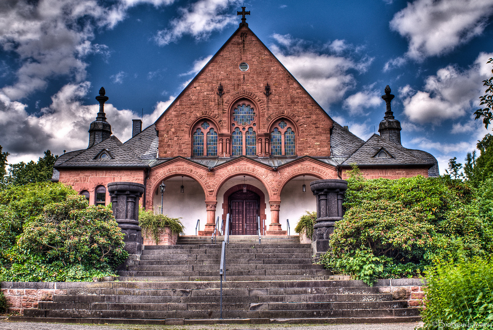 The cemetery church