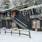 the chalet of Mount Faito - surroundings of Castellammare di Stabia (near Naples)