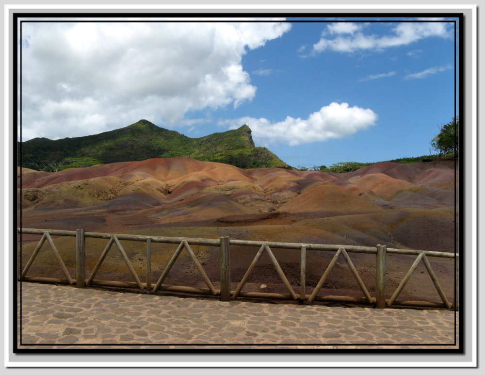 The chamarel seven coloured earths