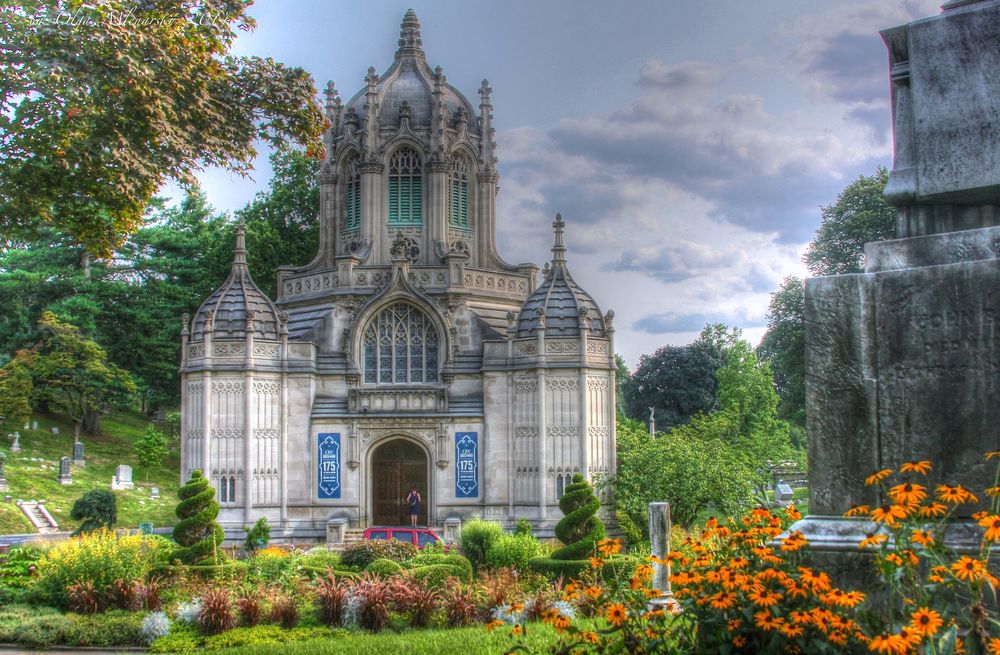 the Chapel at Green-Wood Cemetery