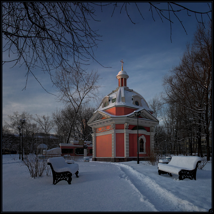 The chapel dedicated to St. Alexander Nevsky and the Holy Martyr Ioan the Warrior