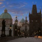 The Charles Bridge in a very Early Morning