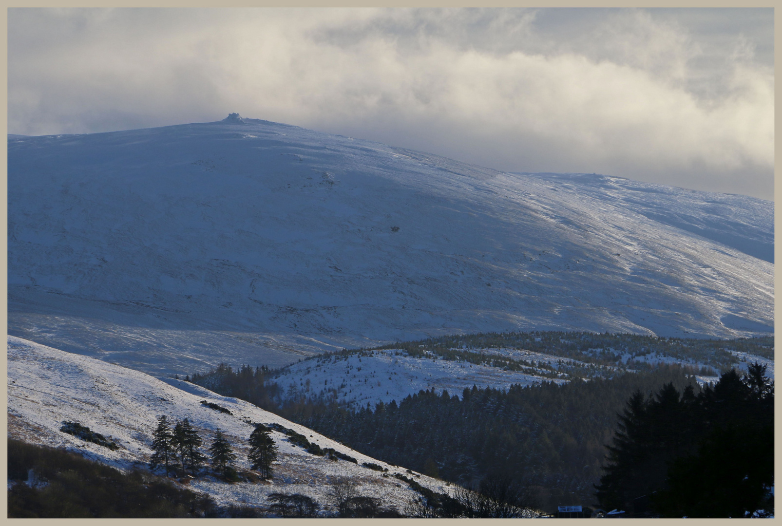 the cheviot from the college valley 7