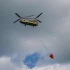 The Chinook is a, heavy-lift, tandem-rotor helicopter