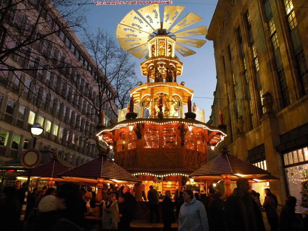 The Christmas Pyramid in Karlsruhe