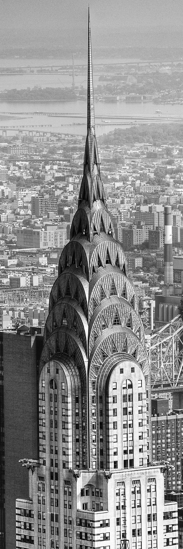 The Chrysler Building - A view from the Empire State Building