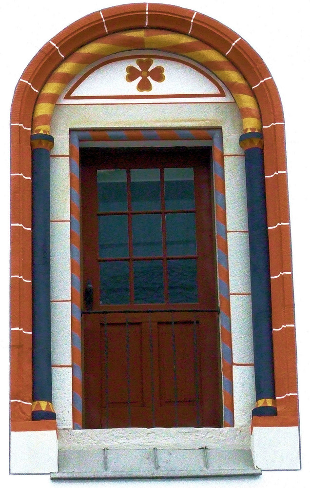 The church door