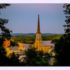 The Church Steeple in a small Town