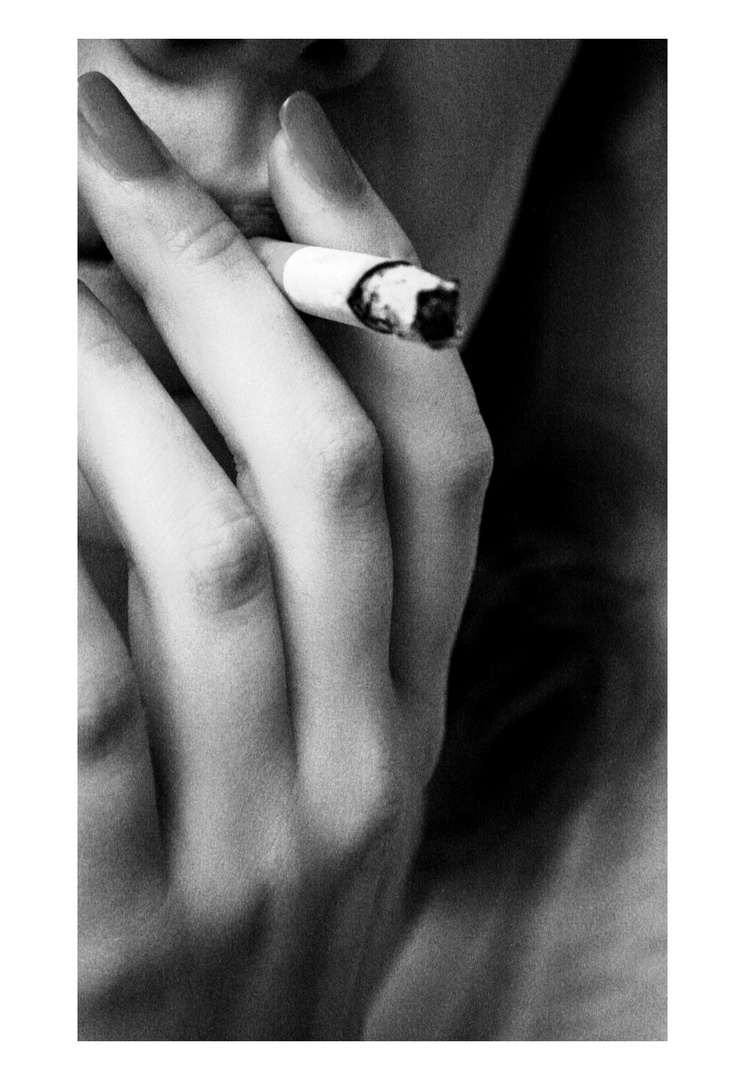 the cigarette smoke in your eyes..