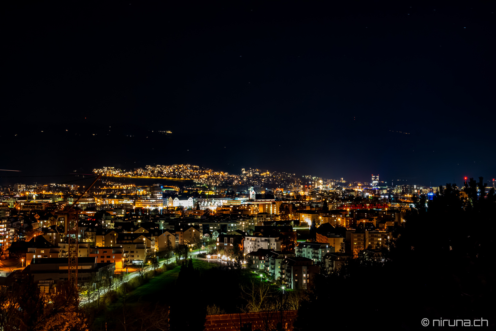 The City of Baar by Night