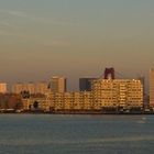 The city of Rotterdam in the morning light