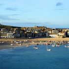 The City of St. Ives on the Cornish Coast