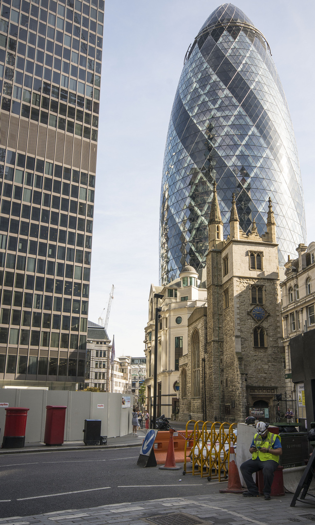 The City - St Mary Axe - The Gherkin