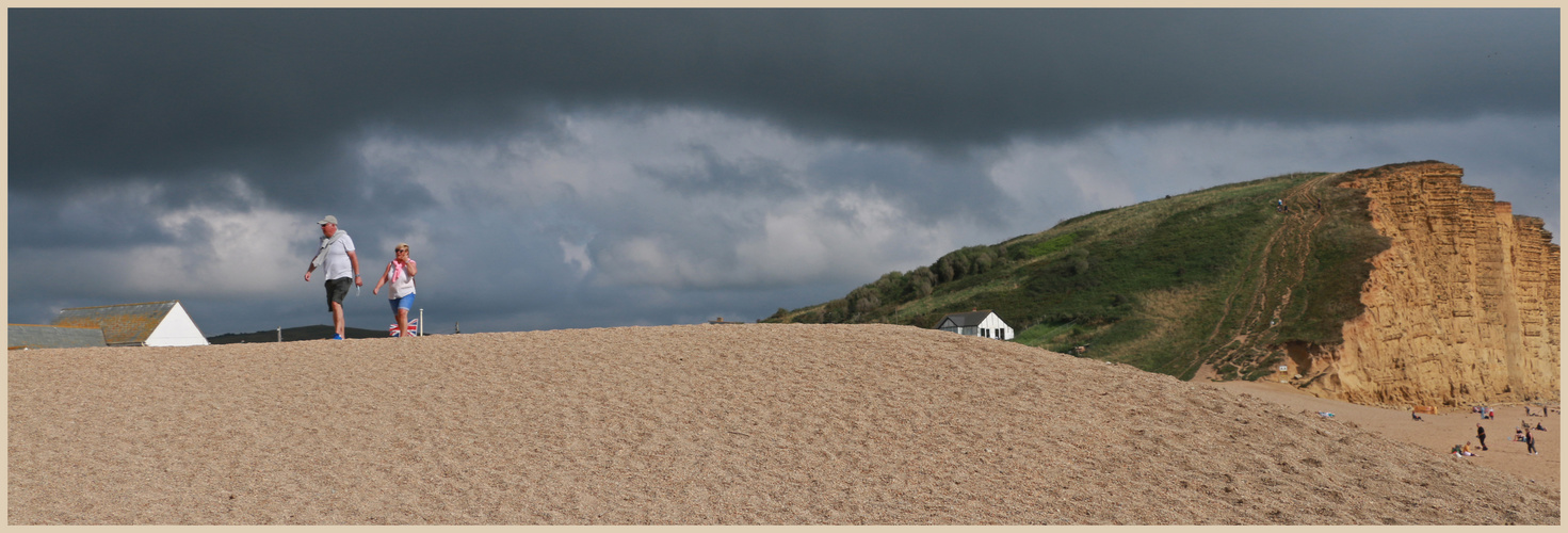 the cliffs at West Bay Dorset 7