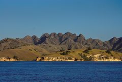 The coast of Komodo