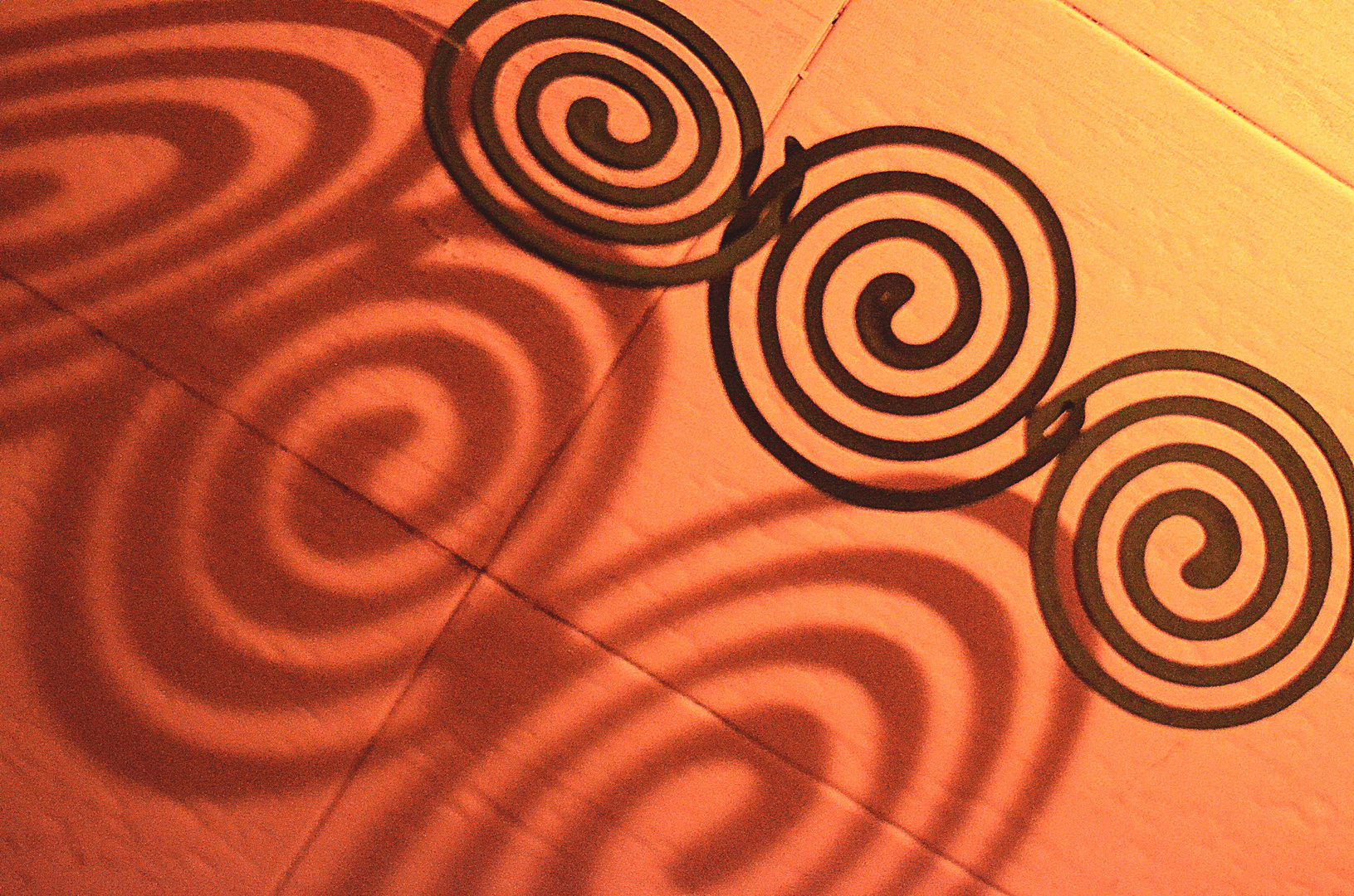 the 'coiled' shadow