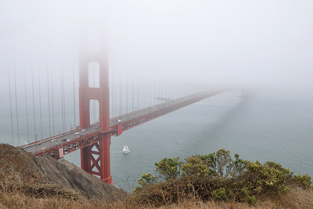 The coldest winter I ever spent was a summer in San Francisco