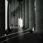 The colonnade of St. Peter