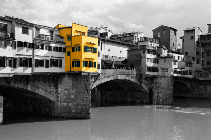 The Colored Ones -Nr.1- (Ponte Vecchio, Florenz)