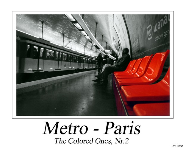 The Colored Ones -Nr.2- (Metro, Paris)