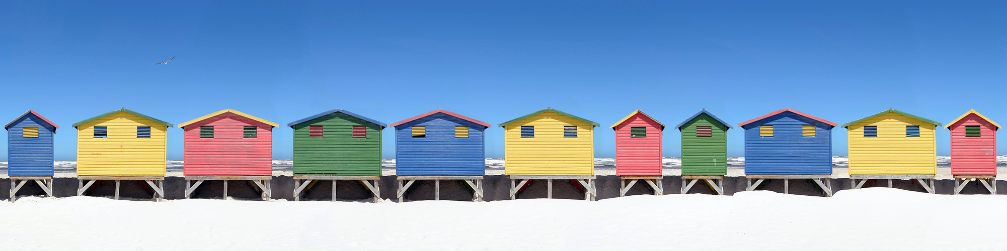 The colors of Muizenberg