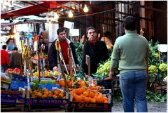 The colors of the ancient market