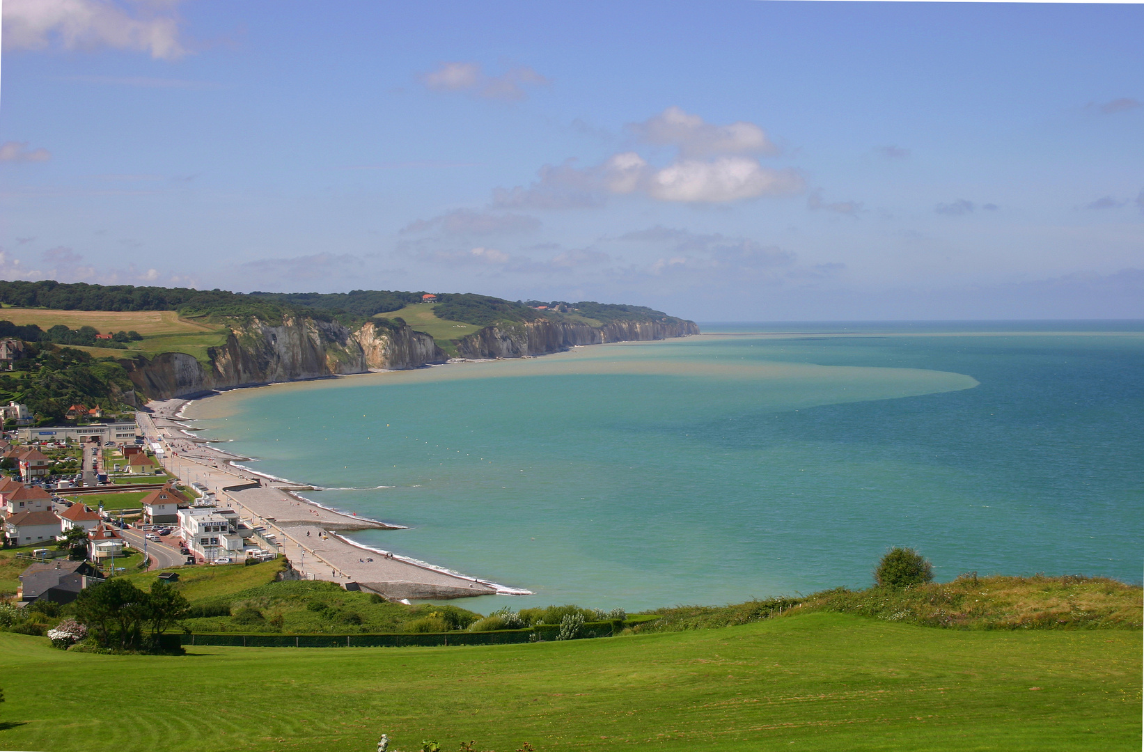 The colours of Monet - Pourville -