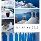 the colours of Santorini