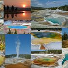 The colours of Yellowstone