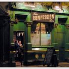 The confession box - Dublin by night