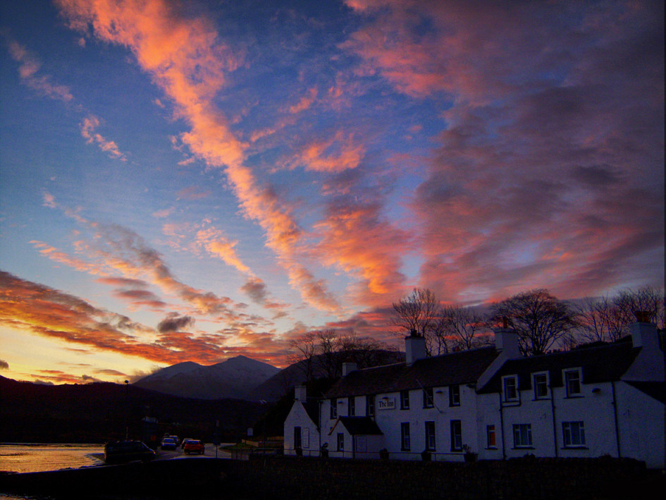 The Corran Narrows am Morgen