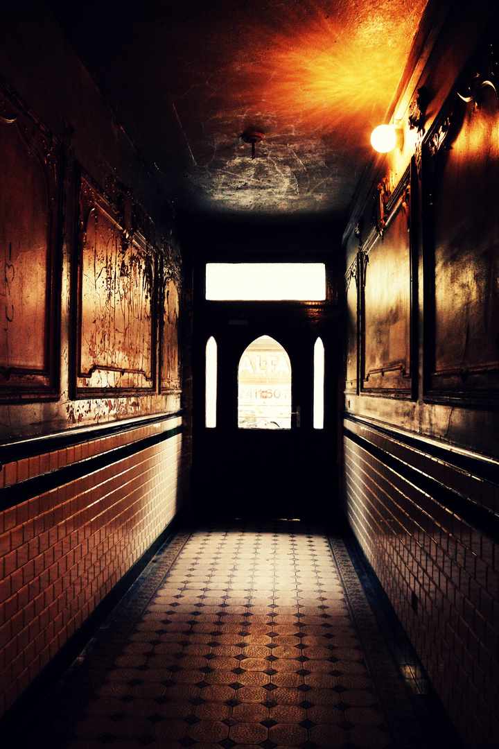 the corridor