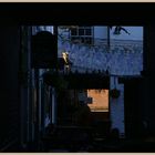 the courtyard of the Old George Inn newcastle