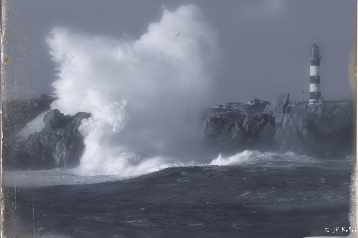 The Creac'h lighthouse is reputedly the most powerful in the world.