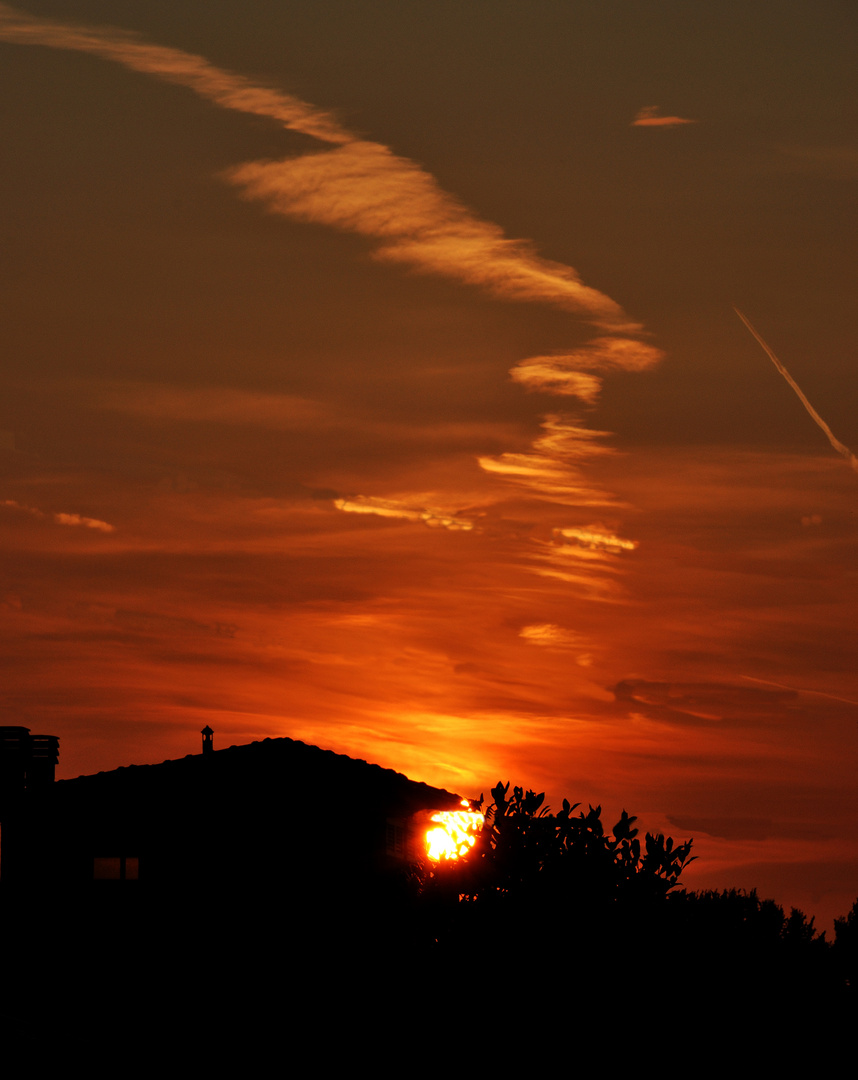 The Crimson Sunset