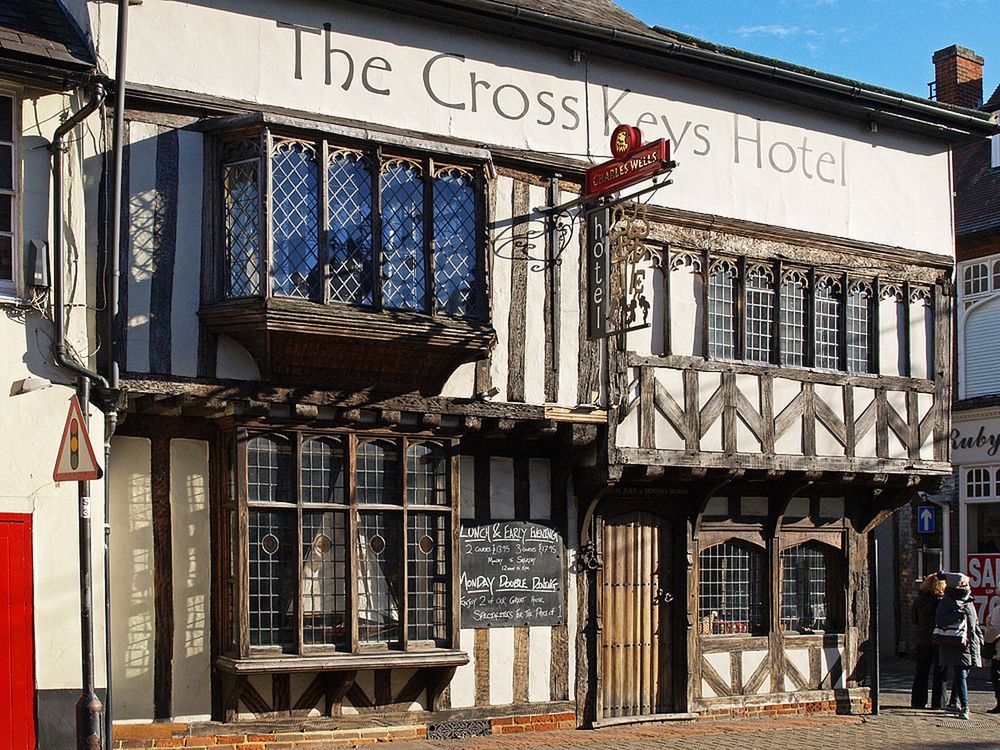 The Cross Keys Hotel and Restaurant  --  Saffron Walden