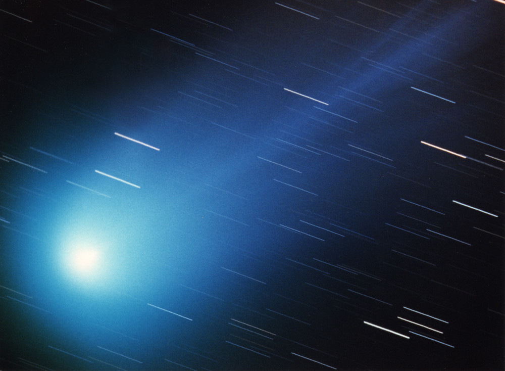 The crown of the skies - The comet Hyakutake