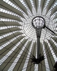 The cupola of the Sony building in Berlin  - ‘6‘