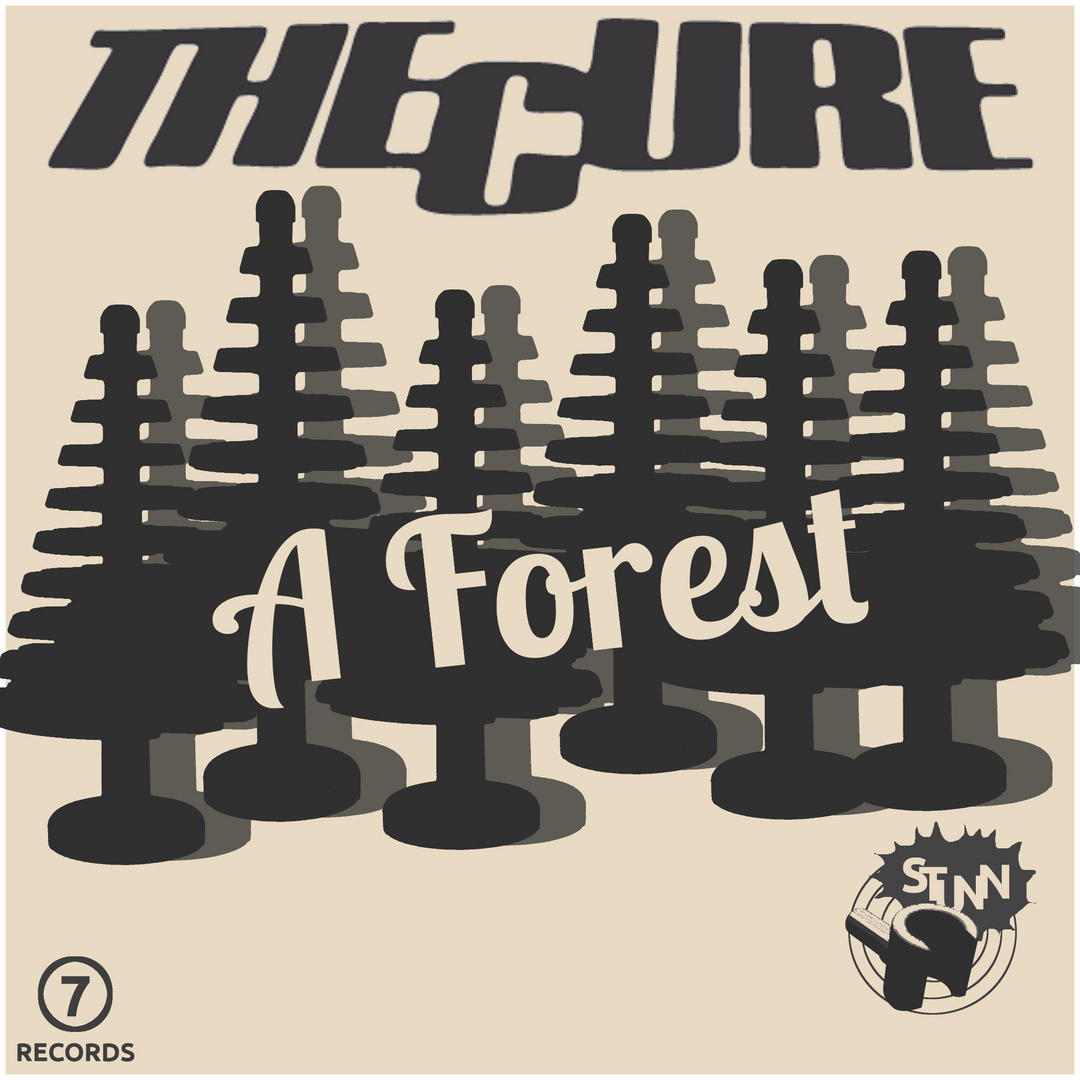 The cure - A Forest - CD-Cover