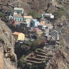 the cutes village on Sao Antao - tucked away in the mountains or rather onto the mountain
