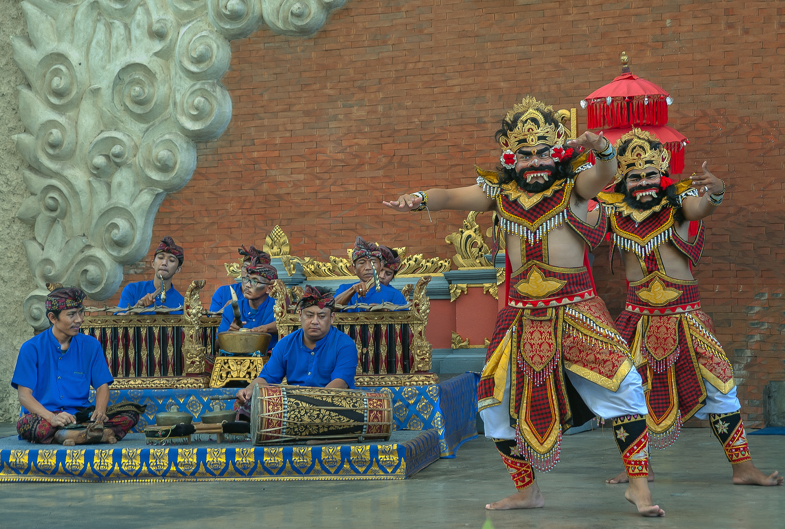 The dance of Hanuman