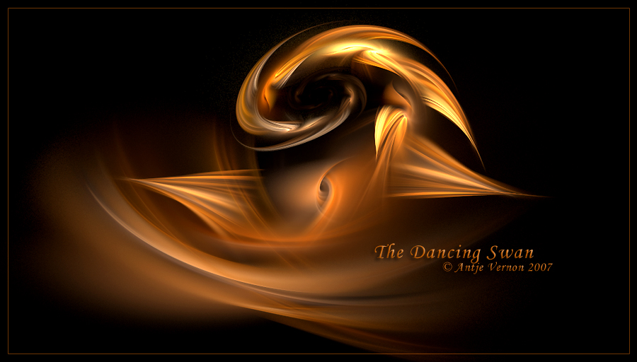 The dancing swan