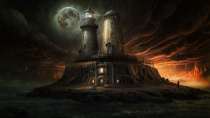 the dark lighthouse