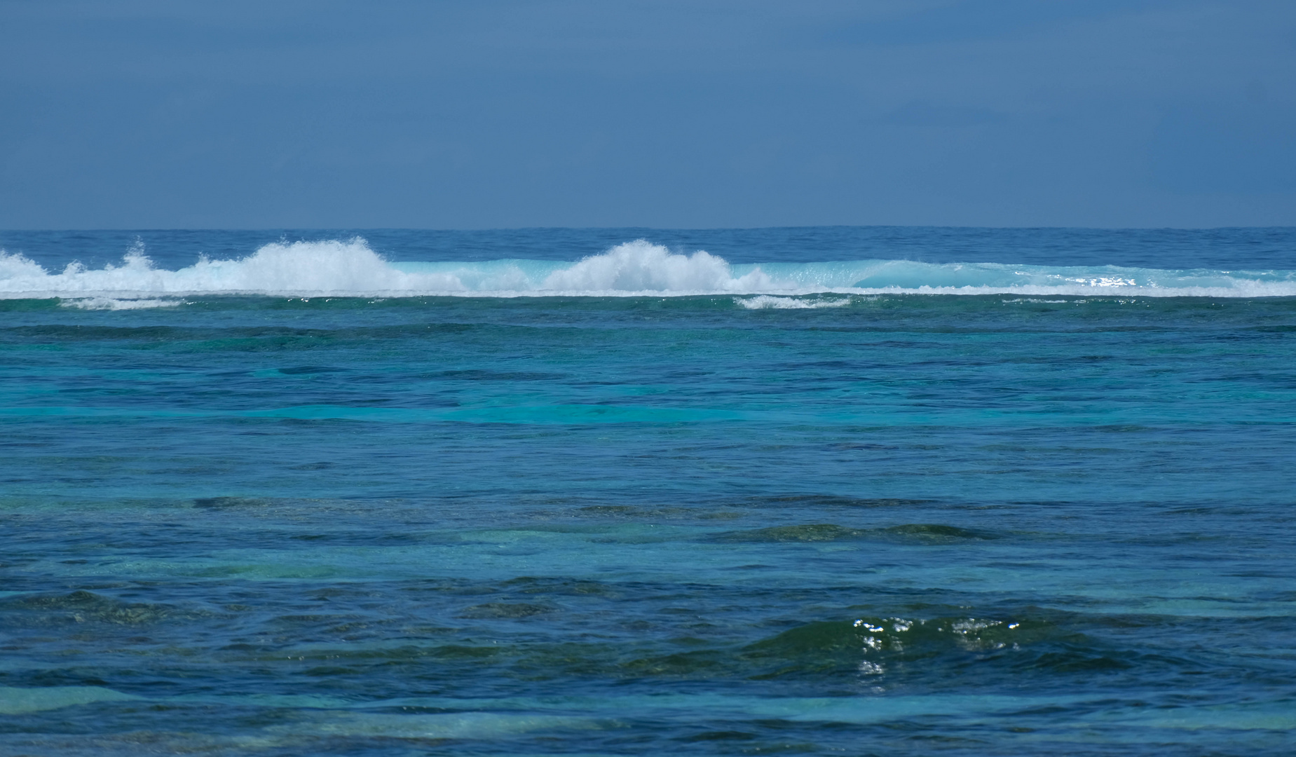 ...the deep blue...