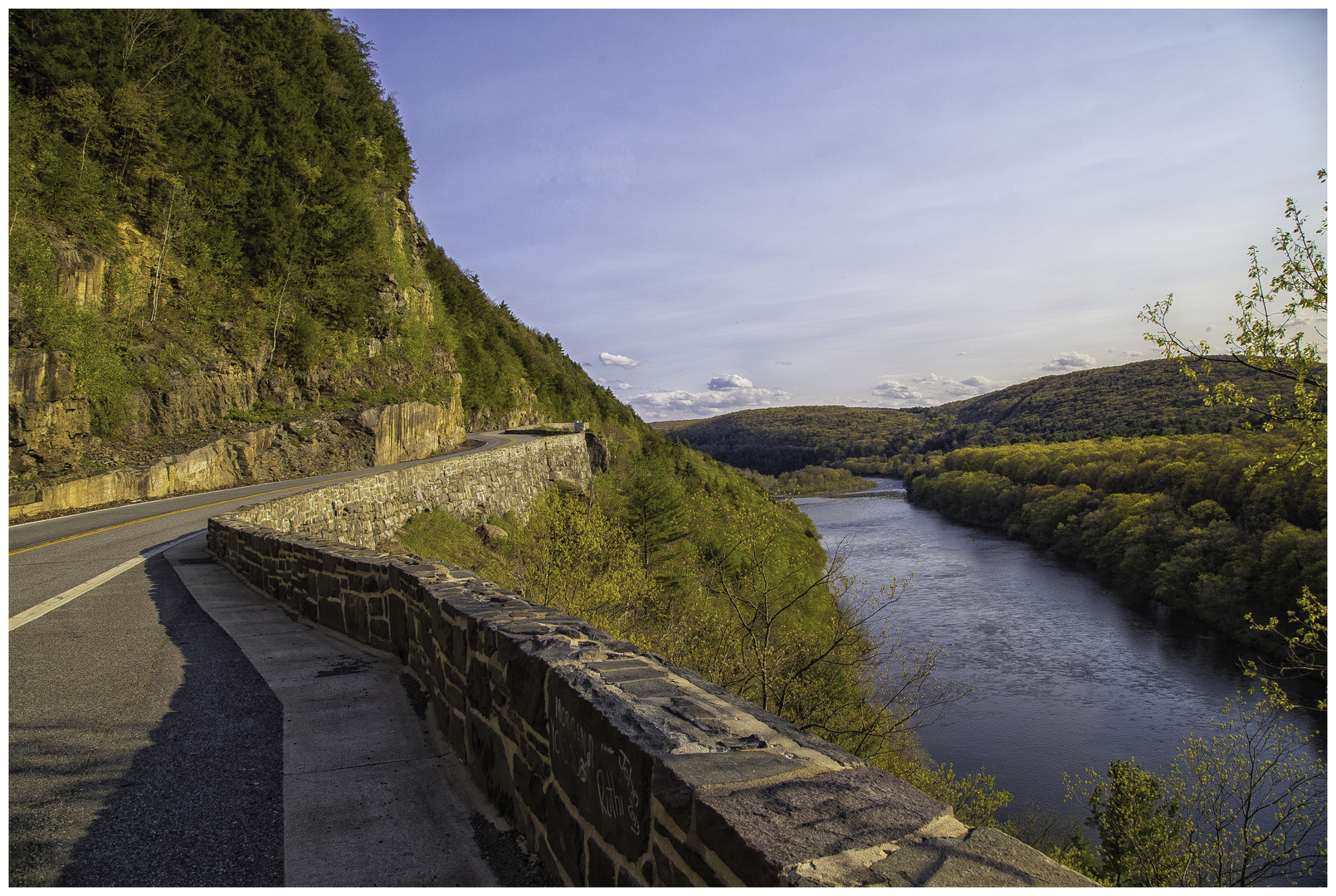 The Delaware River below 