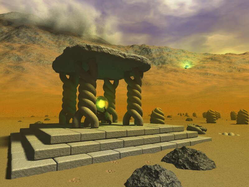 The Desert Temple